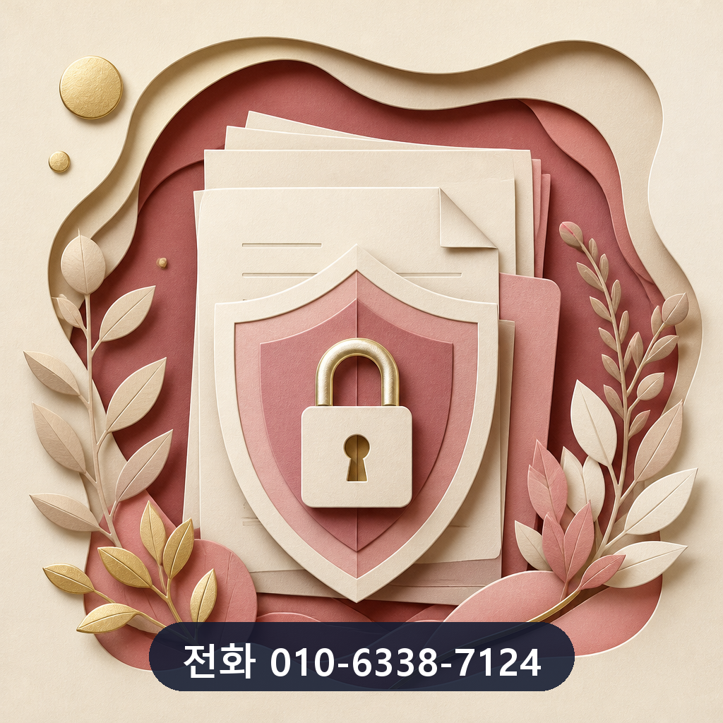 신용카드 현금화 업체 개인정보 보호 이미지